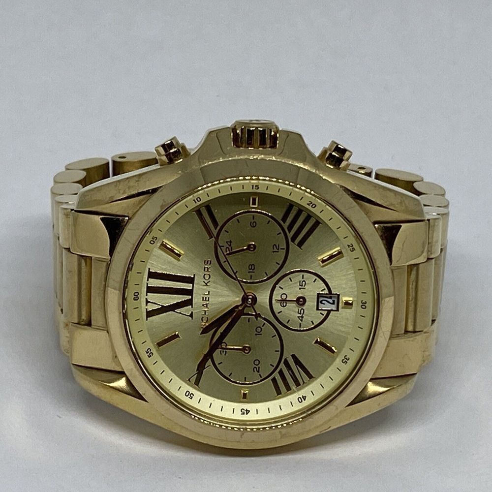 Michael Kors Bradshaw MK5605 Women Stainless Steel Analog Dial Wrist Watch MP712 - Picture 7 of 12